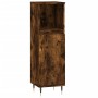 3-piece bathroom furniture set smoked oak plywood by vidaXL, Bathroom furniture - Ref: Foro24-3190272, Price: 186,99 €, Disco...