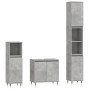 Set muebles de baño 2 piezas madera contrachapada gris hormigón de vidaXL, Muebles de baño - Ref: Foro24-3190271, Precio: 179...