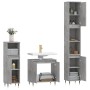 Set muebles de baño 2 piezas madera contrachapada gris hormigón de vidaXL, Muebles de baño - Ref: Foro24-3190271, Precio: 179...