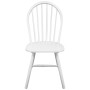 Dining chairs, 2 units, solid rubberwood, white. by vidaXL, dining chairs - Ref: Foro24-242026, Price: 165,99 €, Discount: %