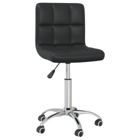 Swivel dining chair in black synthetic leather by vidaXL, dining chairs - Ref: Foro24-3087562, Price: 84,70 €, Discount: %