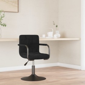 Black Velvet Dining Chair by vidaXL, dining chairs - Ref: Foro24-3087938, Price: 84,99 €, Discount: %