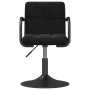 Silla de comedor de terciopelo negro de vidaXL, Sillas de comedor - Ref: Foro24-3087938, Precio: 85,22 €, Descuento: %