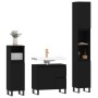 Juego de muebles de baño 3 pzas madera contrachapada negro de vidaXL, Muebles de baño - Ref: Foro24-3190230, Precio: 209,31 €...