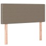 Cama box spring con colchón LED tela gris taupe 100x200 cm de vidaXL, Camas y somieres - Ref: Foro24-3133617, Precio: 335,85 ...