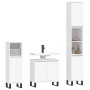 White plywood 3-piece bathroom furniture set by vidaXL, Bathroom furniture - Ref: Foro24-3190283, Price: 181,11 €, Discount: %