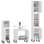 White plywood 3-piece bathroom furniture set by vidaXL, Bathroom furniture - Ref: Foro24-3190283, Price: 181,11 €, Discount: %