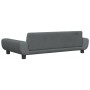 Dark gray velvet dog bed 100x54x33 cm by vidaXL, Beds for dogs - Ref: Foro24-171983, Price: 82,99 €, Discount: %