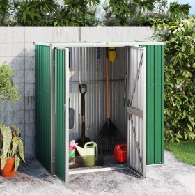 Garden tool shed galvanized steel 161x89x161 cm by vidaXL, Sheds - Ref: Foro24-316209, Price: 191,22 €, Discount: %