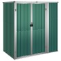 Cobertizo herramientas jardín acero galvanizado 161x89x161 cm de vidaXL, Cobertizos - Ref: Foro24-316209, Precio: 200,47 €, D...