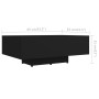 Couchtisch aus schwarzem Sperrholz, 85 x 55 x 31 cm von vidaXL, Couchtisch - Ref: Foro24-803381, Preis: 52,84 €, Rabatt: %