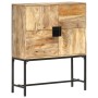 Solid mango wood sideboard 80x30x100 cm by vidaXL, Lockers and storage cabinets - Ref: Foro24-285867, Price: 225,58 €, Discou...