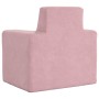 Pink soft plush children's sofa by vidaXL, Baby and Toddler Furniture - Ref: Foro24-341838, Price: 43,99 €, Discount: %