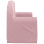 Pink soft plush 2-seater children's sofa bed by vidaXL, Baby and Toddler Furniture - Ref: Foro24-341808, Price: 55,90 €, Disc...