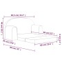 Pink soft plush 2-seater children's sofa bed by vidaXL, Baby and Toddler Furniture - Ref: Foro24-341808, Price: 55,90 €, Disc...