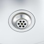 Silver drainer sink 800x500x155 mm stainless steel by vidaXL, Sinks - Ref: Foro24-147232, Price: 118,98 €, Discount: %