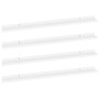 Wall shelves 4 units white 100x9x3 cm by vidaXL, Shelves and shelves - Ref: Foro24-326663, Price: 46,19 €, Discount: %