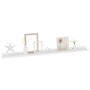 Wall shelves 4 units white 100x9x3 cm by vidaXL, Shelves and shelves - Ref: Foro24-326663, Price: 46,19 €, Discount: %