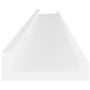 Wall shelves 4 units white 100x9x3 cm by vidaXL, Shelves and shelves - Ref: Foro24-326663, Price: 46,19 €, Discount: %