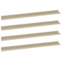 Wall shelves 4 units Sonoma oak 100x9x3 cm by vidaXL, Shelves and shelves - Ref: Foro24-326687, Price: 41,39 €, Discount: %