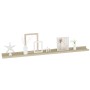 Wall shelves 4 units Sonoma oak 100x9x3 cm by vidaXL, Shelves and shelves - Ref: Foro24-326687, Price: 41,39 €, Discount: %