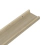 Wall shelves 4 units Sonoma oak 100x9x3 cm by vidaXL, Shelves and shelves - Ref: Foro24-326687, Price: 41,39 €, Discount: %