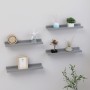 Wall shelves 4 units gray 40x9x3 cm by vidaXL, Shelves and shelves - Ref: Foro24-326674, Price: 22,49 €, Discount: %