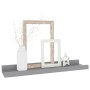 Wall shelves 4 units gray 40x9x3 cm by vidaXL, Shelves and shelves - Ref: Foro24-326674, Price: 22,49 €, Discount: %