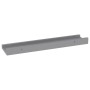 Wall shelves 4 units gray 40x9x3 cm by vidaXL, Shelves and shelves - Ref: Foro24-326674, Price: 22,49 €, Discount: %