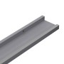 Wall shelves 4 units gray 40x9x3 cm by vidaXL, Shelves and shelves - Ref: Foro24-326674, Price: 22,49 €, Discount: %