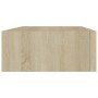 Estante con cajón de pared MDF roble 40x23,5x10 cm de vidaXL, Estantes y estanterías - Ref: Foro24-330247, Precio: 37,75 €, D...