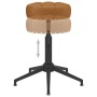 Swivel dining chairs 2 units brown velvet by vidaXL, dining chairs - Ref: Foro24-333035, Price: 64,40 €, Discount: %