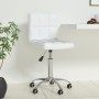 Silla de oficina giratoria de cuero sintético blanco de vidaXL, Sillas de oficina - Ref: Foro24-334333, Precio: 84,00 €, Desc...