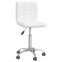 Silla de oficina giratoria de cuero sintético blanco de vidaXL, Sillas de oficina - Ref: Foro24-334333, Precio: 84,00 €, Desc...