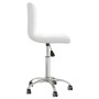 Silla de oficina giratoria de cuero sintético blanco de vidaXL, Sillas de oficina - Ref: Foro24-334333, Precio: 84,00 €, Desc...