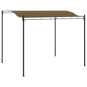 Taupe gray sunshade awning 3x2.4 cm 180 g/m² by vidaXL, Tents and gazebos - Ref: Foro24-312216, Price: 184,99 €, Discount: %