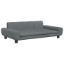 Dark gray velvet children's sofa 100x54x33 cm by vidaXL, Baby and Toddler Furniture - Ref: Foro24-3196381, Price: 85,41 €, Di...