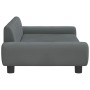 Dark gray velvet children's sofa 100x54x33 cm by vidaXL, Baby and Toddler Furniture - Ref: Foro24-3196381, Price: 85,41 €, Di...