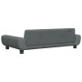 Dark gray velvet children's sofa 100x54x33 cm by vidaXL, Baby and Toddler Furniture - Ref: Foro24-3196381, Price: 85,41 €, Di...