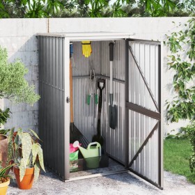 Cobertizo de herramientas jardín acero galvanizado 88x89x161 cm de vidaXL, Cobertizos - Ref: Foro24-316206, Precio: 185,43 €,...