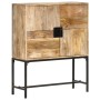 Solid mango wood sideboard 80x30x100 cm by vidaXL, Lockers and storage cabinets - Ref: Foro24-285867, Price: 225,99 €, Discou...