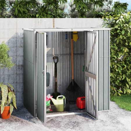 Garden tool shed galvanized steel 161x89x161 cm by vidaXL, Sheds - Ref: Foro24-316210, Price: 159,10 €, Discount: %