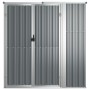 Garden tool shed galvanized steel 161x89x161 cm by vidaXL, Sheds - Ref: Foro24-316210, Price: 159,10 €, Discount: %