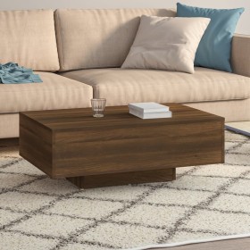 Brown oak plywood coffee table 85x55x31 cm by vidaXL, Coffee table - Ref: Foro24-815761, Price: 64,89 €, Discount: %