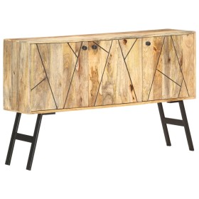 Solid mango wood sideboard 118x30x75 cm by vidaXL, Sideboards - Ref: Foro24-285872, Price: 294,94 €, Discount: %