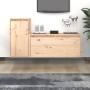 TV furniture 2 pieces solid pine wood by vidaXL, TV Furniture - Ref: Foro24-3100109, Price: 114,44 €, Discount: %