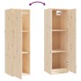 TV furniture, 2 pieces, solid pine wood by vidaXL, TV Furniture - Ref: Foro24-3100229, Price: 222,54 €, Discount: %