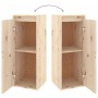 TV furniture 4 pieces solid pine wood by vidaXL, TV Furniture - Ref: Foro24-3100279, Price: 196,99 €, Discount: %