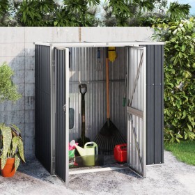 Garden tool shed galvanized steel 161x89x161cm by vidaXL, Sheds - Ref: Foro24-316211, Price: 216,99 €, Discount: %