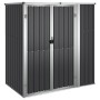 Garden tool shed galvanized steel 161x89x161cm by vidaXL, Sheds - Ref: Foro24-316211, Price: 210,81 €, Discount: %